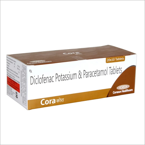 Diclofenac Potassium and Paracetamol Tablets
