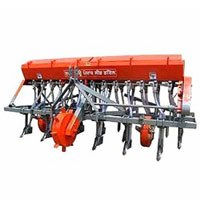 Orange Agriculture Strip Till Seed Drill Rotavator