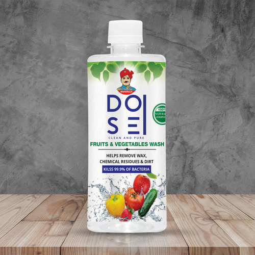 Fruit And Vegetable Wash Dose