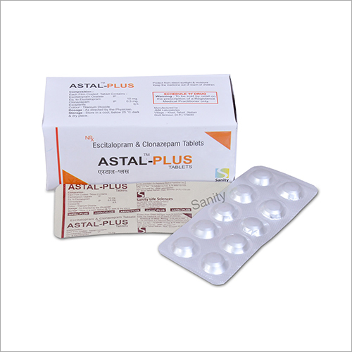 Escitalopram And Clonazepam Tablet