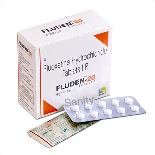 Fluoxetine Hydrochloride Tablet Fluden-20