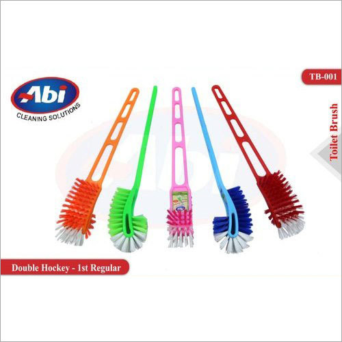 Double Hockey Plastic Toilet Brush