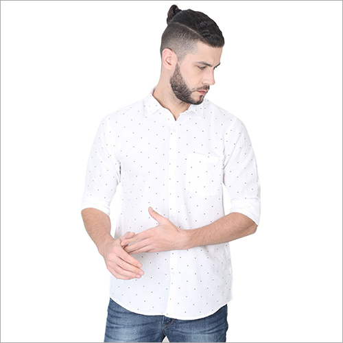 Quick Dry Mens Dotted Shirts