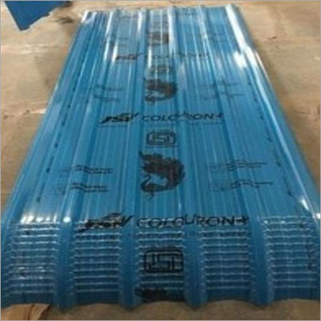 Galvanized Iron Color Coated Jsw Metal Roofing Sheet Size: 10 To 60Mm