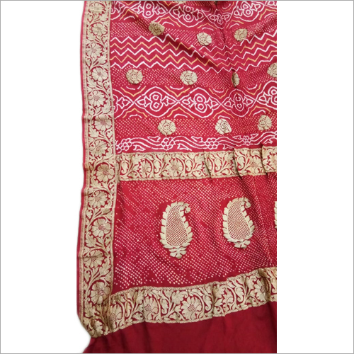 Pink Pure Banarasi Georgette Saree
