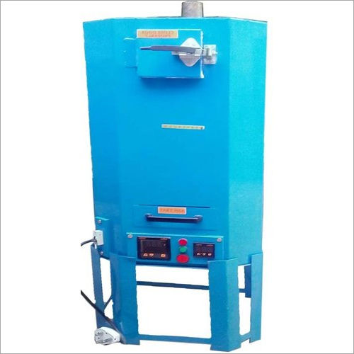 Blue Front Loading Surgical Mask Incinerator Machine