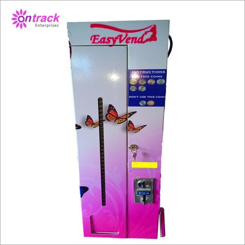 Mild Steel Wall Mounted Sanitary Napkin Vending Machine