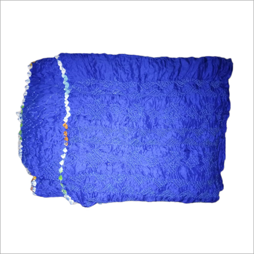 Blue Ladies Gaji Silk Dupatta