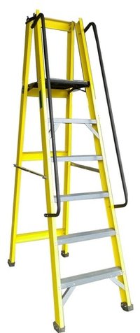 FRP GRP Foldable Platform Ladder