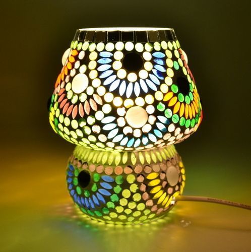 Glass Mosaic Table Lamp