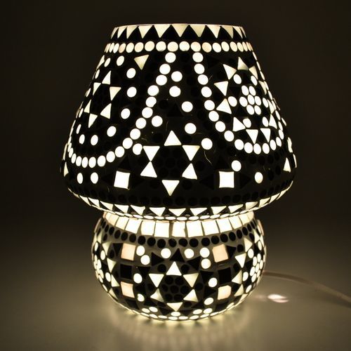 Supershine White And Black Combination Of Beads