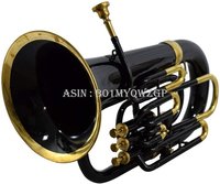 Brass Nauticalmart Bb Euphonium Black 4 Valve