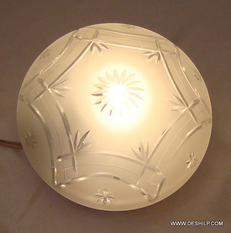 Design Glass Ceiling Light