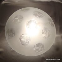 Glass Ball Ceiling Light