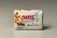 Moz Almond & Cream Bath Soaps 125 grams
