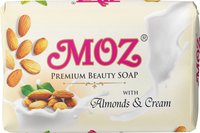 Moz Almond & Cream Bath Soaps 125 grams