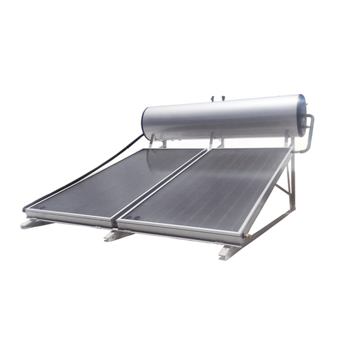 Millionsun Flat Plate Thermosyphon Solar Water Heating System - Stainless Steel, 2000x1000x80 mm | Stylish Slimline Design, 1500 Watt Electric Booster, Low Maintenance Operation, Energy Savings Up to 85%