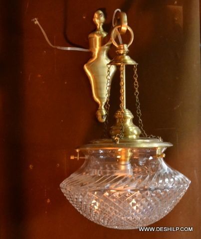 Hanging Lamp Coffee Star Special Mosaic Red Sun Lamp