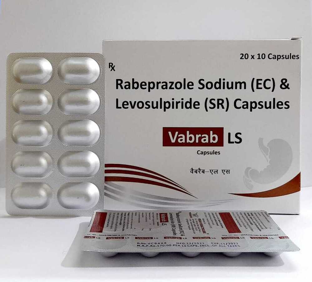 Levosulpiride (75mg)  + Rabeprazole (20mg)