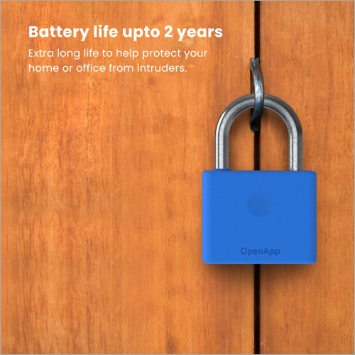 Battery Life Smart Pad Lock