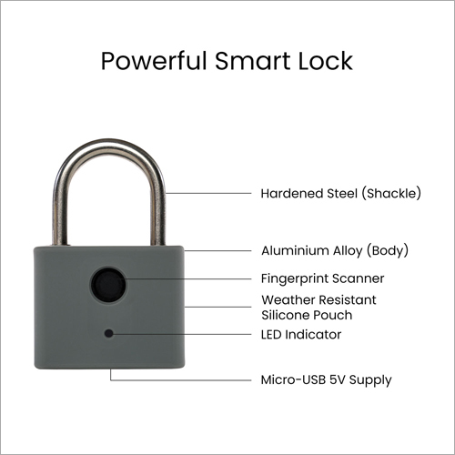 Powerful Smart Pad Lock
