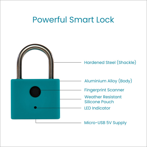 LED Indicator Smart Pad Lock