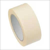 Masking Paper Tape - Kraft Paper, 24 Mm Width, 25 Yard Length, White Color, 160 Gauge Thickness | Single-sided Solvent Adhesive, High Strength, Durable