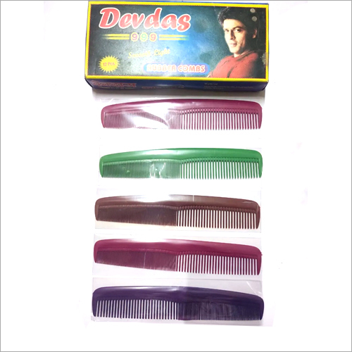 Smooth Light Rubber Comb