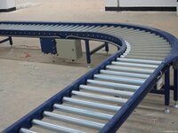 90 Degree Roller Conveyor System