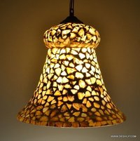 Yellow Seap Hanging Lamp Shaped For Decoration
