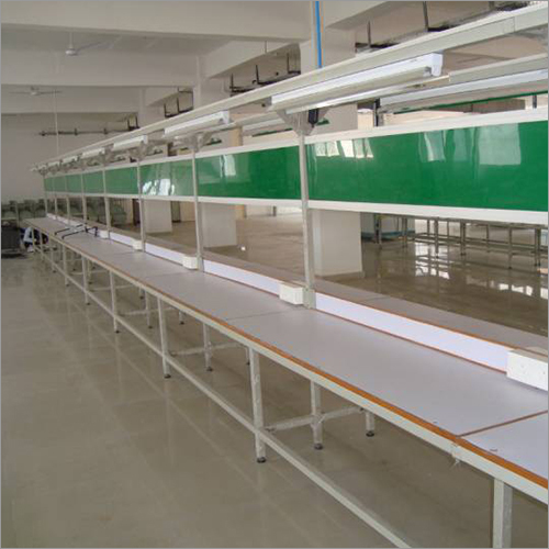Assembly Line Conveyor For Street Lights By HV ENGINEERING