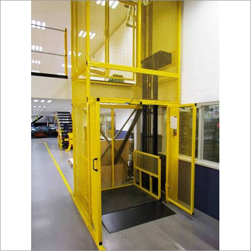 Double Cylinder Goods Lift By HV ENGINEERING