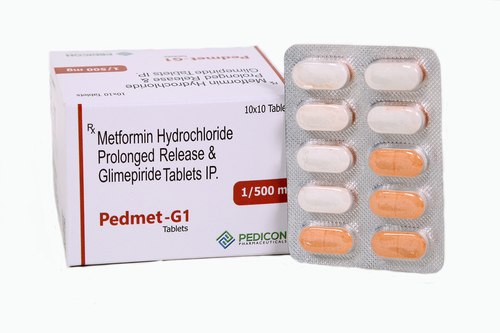 Glimepiride 1Mg + Metformin 500Mg