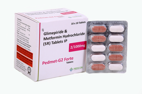 GLIMEPIRIDE 2MG + METFORMIN 1000SR