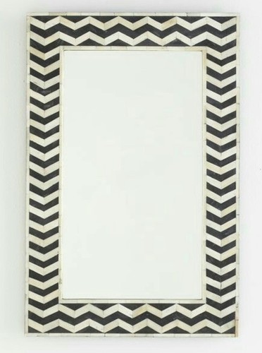 Antqiue Bone Inlay Mirror Frame No Assembly Required