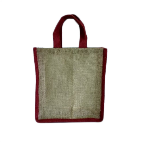 Jute Loop Handle Shopping Bag - Jute Material, Different Sizes Available | Flexiloop Handle, Customizable Design, Long Service Life