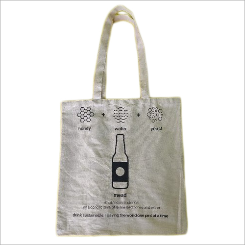 Cotton Tote Bags - Printed Cotton | Loop Handles Available in Various Sizes