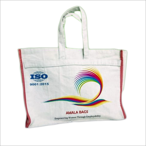 Printed Cotton Canvas Bags - Cotton, Different Sizes Available, Multicolor | Stylish Printed Design for Versatile Everyday Use