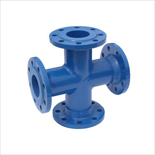 DI Flanged Cross Fitting