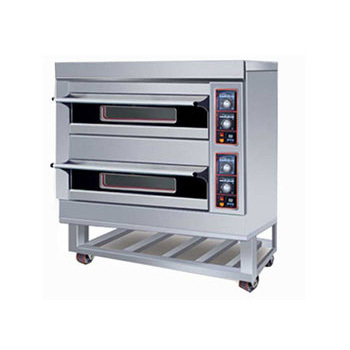 Double Deck Oven - Stainless Steel, Variable Dimensions, 50-300°C | Double Decks, Even Baking, High Capacity, Easy Cleaning