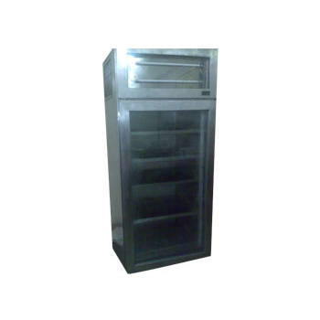 SS Visi Cooler - Stainless Steel 70X50X180Cm, 300L | Efficient Cooling, Adjustable Shelves, Temperature Control