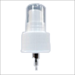 24 MM Mist Pump - Plastic Construction | White Color, Optimal for Bottles, Versatile Mist Dispenser Design