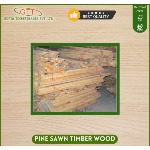 Pine Wood Sawn Timber Wood