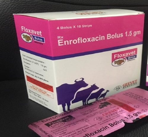 Enrofloxacin Bolus 1.5 gm VET Enrofloxacin Bolus 1.5 gm VET