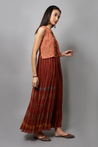Designer Jacket Style Kurti