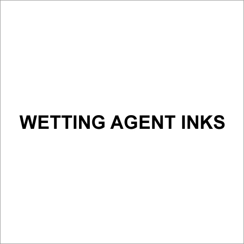 Wetting Agent Inks