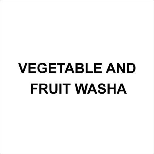 Vegetable and Fruit Wash