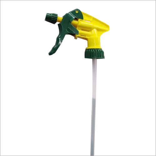 Plastic Trigger Pump - Multi-Size | Yellow Color, Designed for Easy Use in Bottles