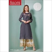 Designer Ladies Kurti Manufacturer in Mumbai Printed Ladies Kurti Supplier Wholesaler Maharashtra