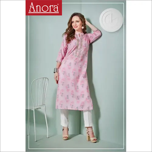 Ladies Cotton Printed Kurti